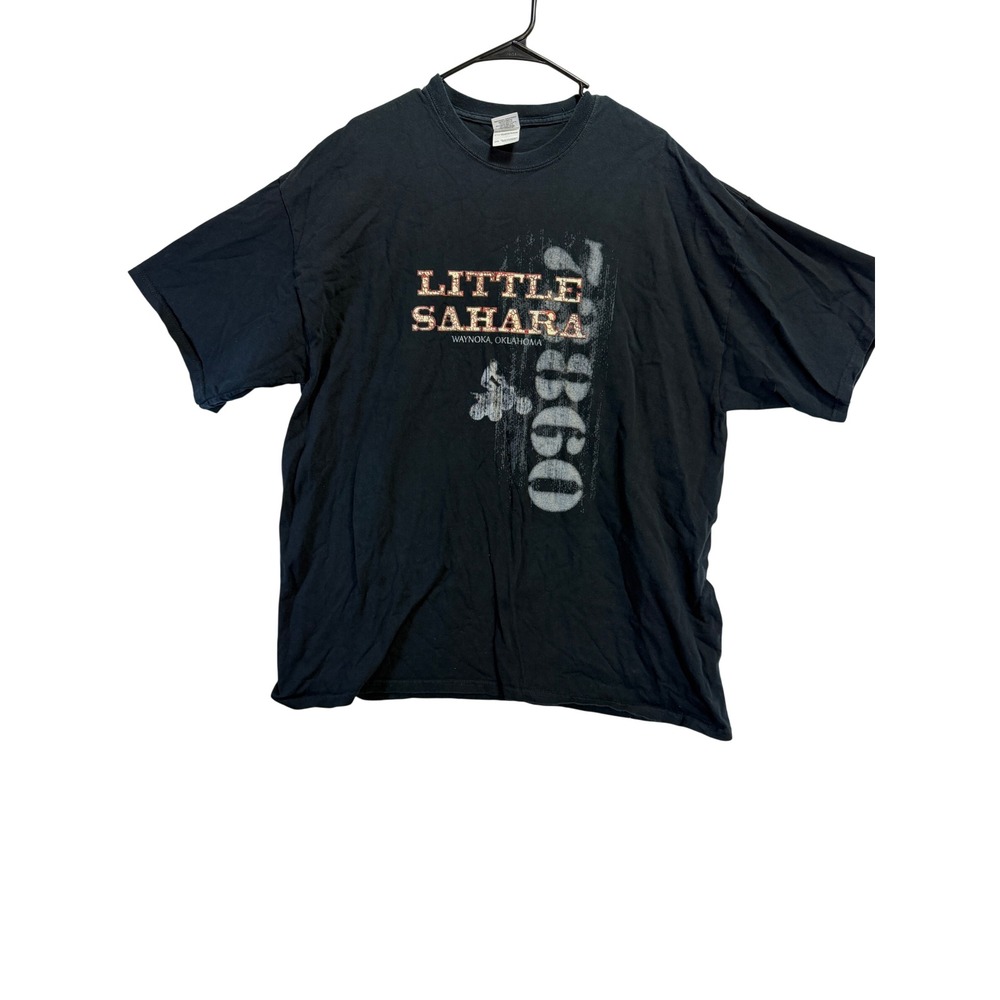 Gildan Little Sahara Waynoka Oklahoma ATV Graphic T-Shirt Black 2XL